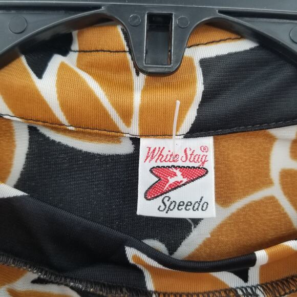 White Stag Speedo Lounge Set Pant Blouse Jacket Belts 1970's FUNKY Vintage - Picture 6 of 10